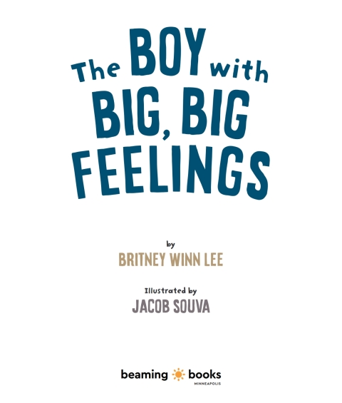 Cover image for book The Boy with Big, Big Feelings