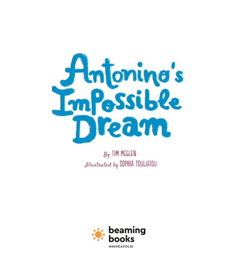 Cover image for book Antonino's Impossible Dream