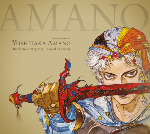 Cover image for book Yoshitaka Amano: The Illustrated Biography-Beyond the Fantasy