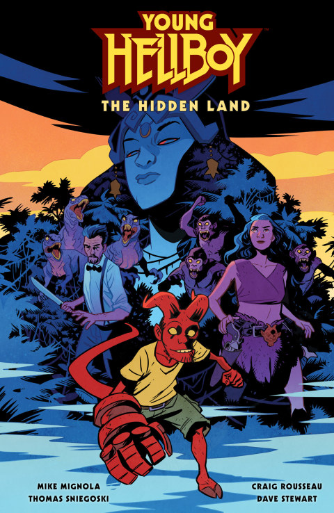 Cover image for book Young Hellboy: The Hidden Land