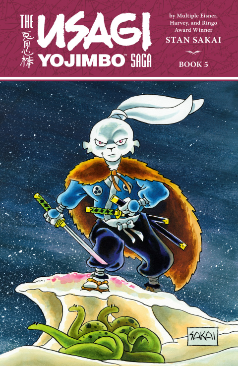 Cover image for book Usagi Yojimbo Saga Volume 5