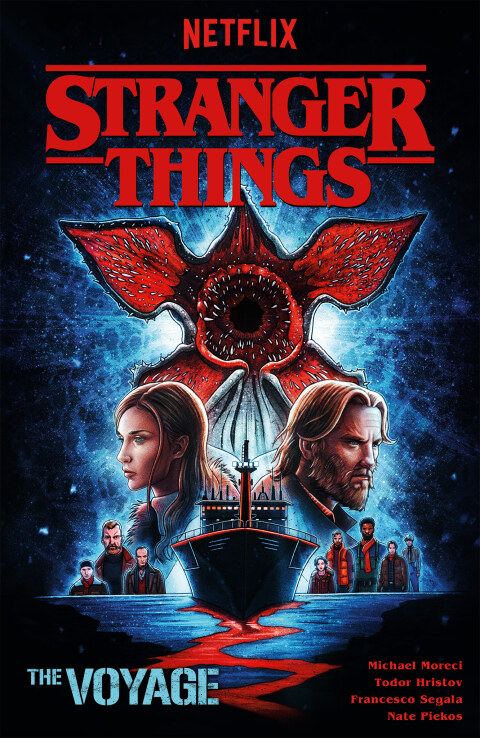Cover image for book Stranger Things: The Voyage (Graphic Novel)