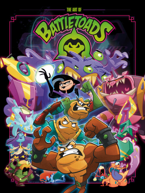 Cover image for book The Art of Battletoads