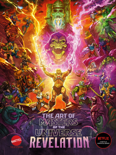 Cover image for book The Art of Masters of the Universe: Revelation