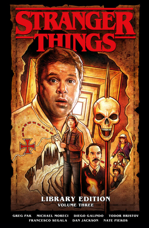 Cover image for book Stranger Things Library Edition Volume 3 (Graphic Novel)