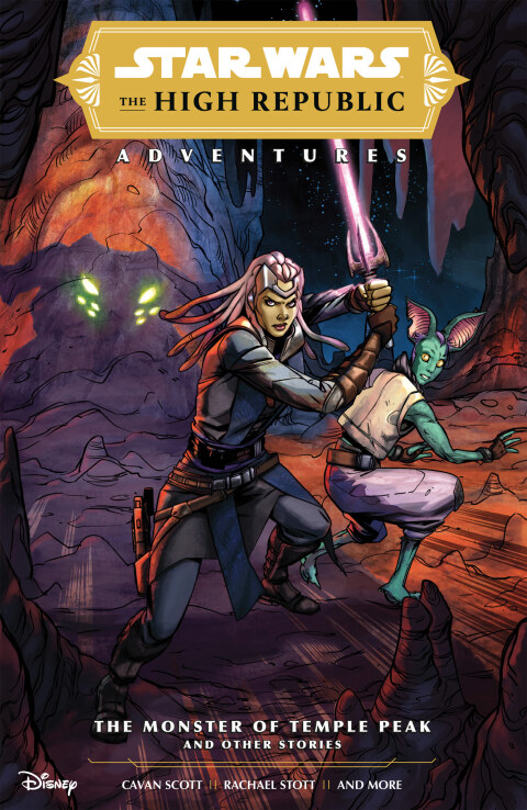 Cover image for book Star Wars: The High Republic Adventures--The Monster of Temple Peak and Other Stories