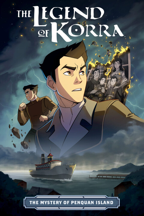 Cover image for book The Legend of Korra: The Mystery of Penquan Island