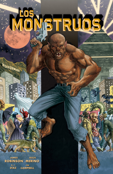 Cover image for book Los Monstruos