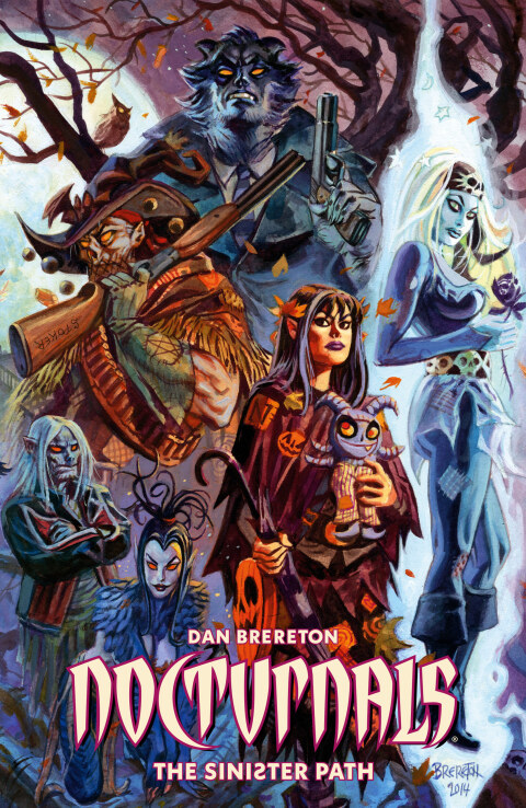 Cover image for book Nocturnals: The Sinister Path