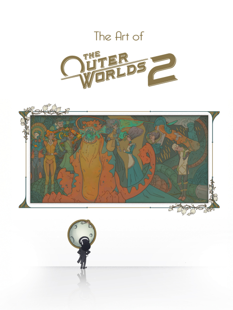 Cover image for book The Art of The Outer Worlds 2