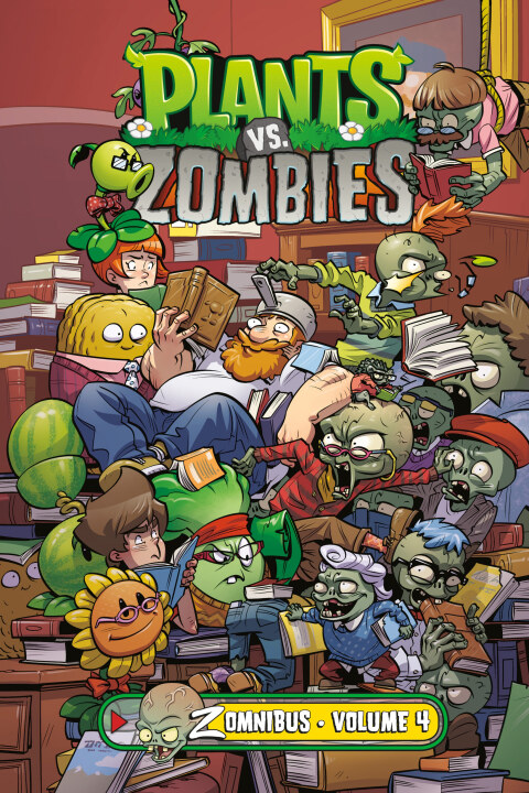 Cover image for book Plants vs. Zombies Zomnibus Volume 4