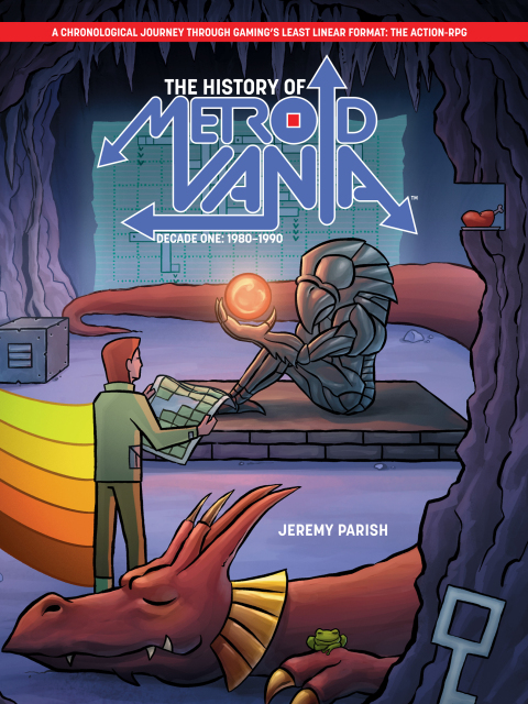 Cover image for book The History of Metroidvania: Decade One--1980-1990