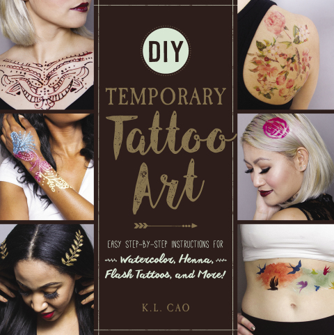 Cover image for book DIY Temporary Tattoo Art