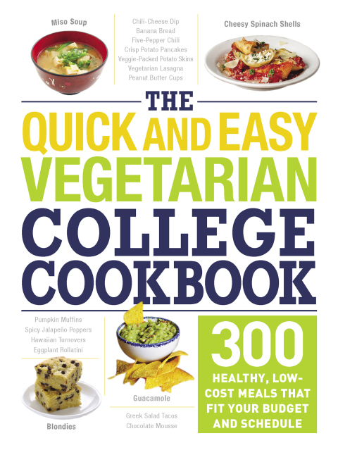 Cover image for book The Quick and Easy Vegetarian College Cookbook