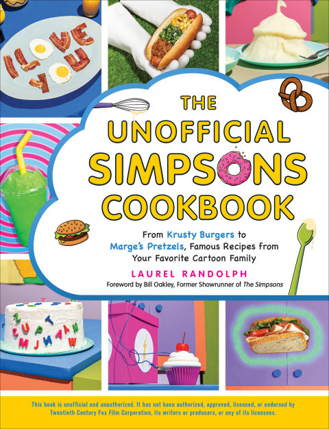 Cover image for book The Unofficial Simpsons Cookbook