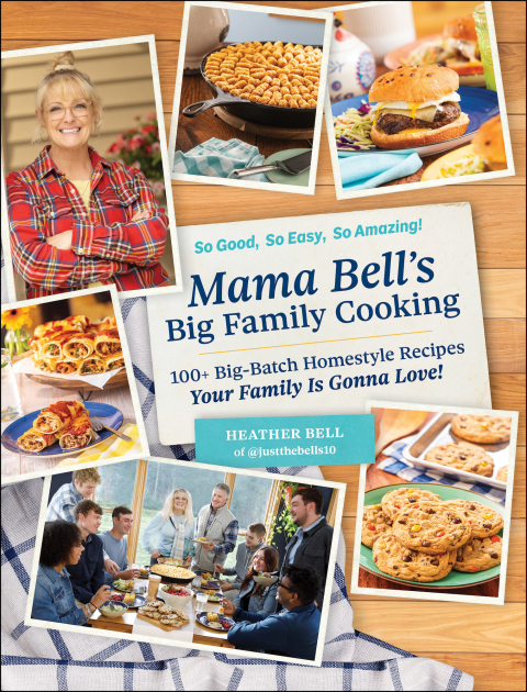 Cover image for book Mama Bell's Big Family Cooking