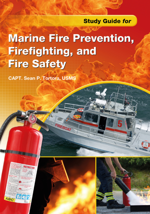 Cover image for book Study Guide for Marine Fire Prevention, Firefighting, & Fire Safety