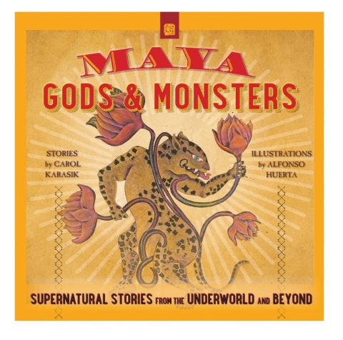 Cover image for book Maya Gods & Monsters