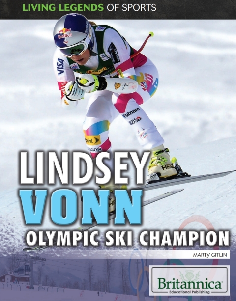 Cover image for book Lindsey Vonn: Olympic Ski Champion