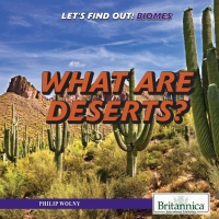 Cover image: What Are Deserts? 1st edition 9781508106951
