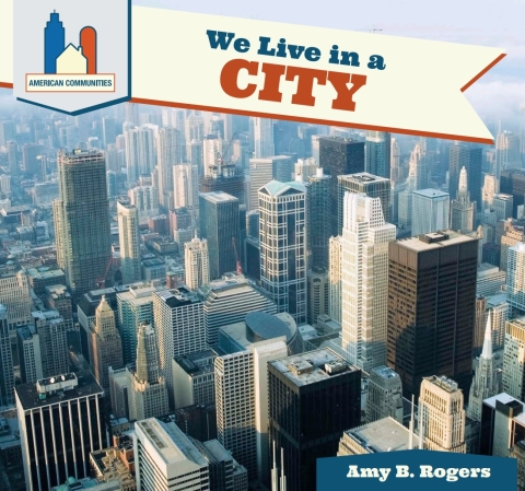 Cover image for book We Live in a City