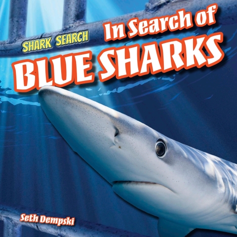 Cover image for book In Search of Blue Sharks