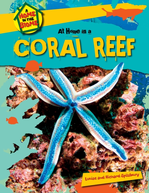 Cover image for book At Home in a Coral Reef