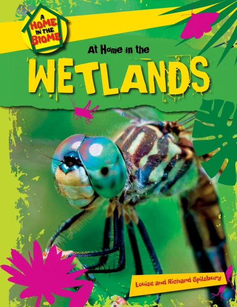 Cover image for book At Home in the Wetlands