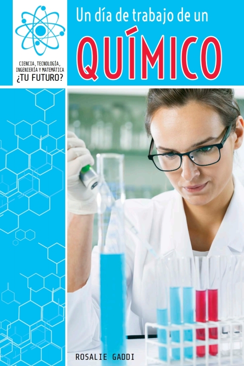 Cover image for book Un día de trabajo de un químico (A Day at Work with a Chemist)