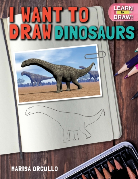 Cover image for book I Want to Draw Dinosaurs