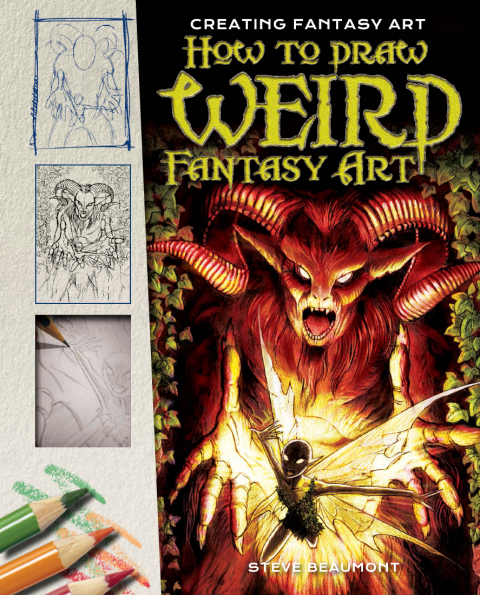 Cover image for book How to Draw Weird Fantasy Art