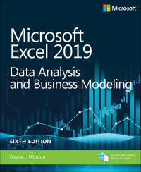 Imagen de portada: Microsoft Excel 2019 Data Analysis and Business Modeling 6th edition 9781509305889