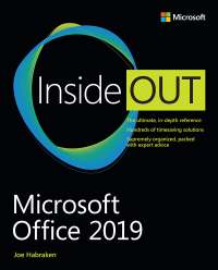 Microsoft Office 2019 Inside Out ePUB 9781509306305