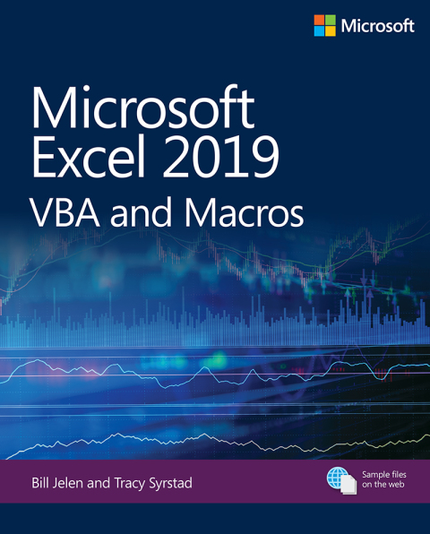 Cover image for book Microsoft Excel 2019 VBA and Macros