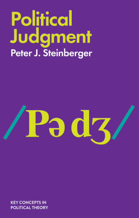 Cover image for book Political Judgment: An Introduction