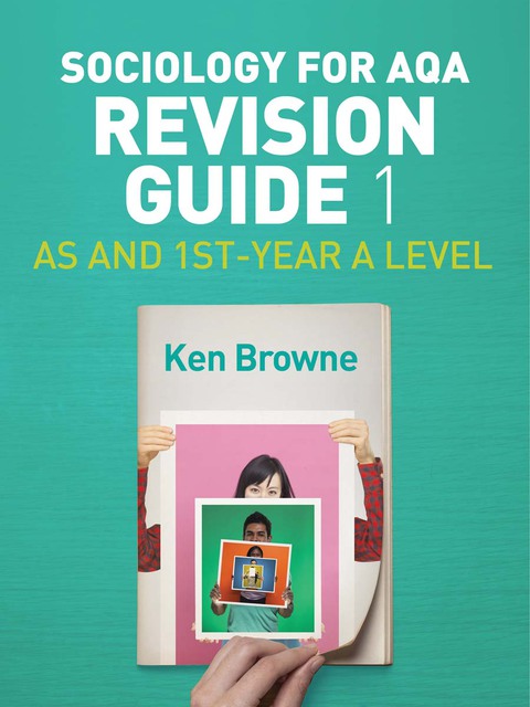 Cover image for book Sociology for AQA Revision Guide 1: AS and 1st-Year A Level