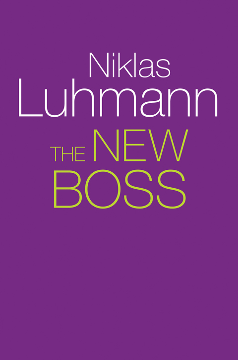 Cover image for book The New Boss