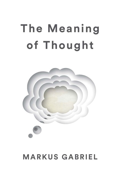 Cover image for book The Meaning of Thought