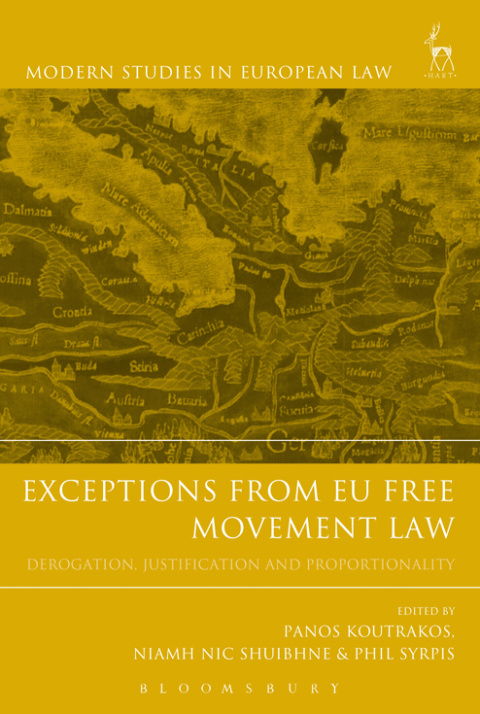 Cover image for book Exceptions from EU Free Movement Law