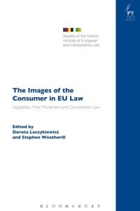 Titelbild: The Images of the Consumer in EU Law 1st edition 9781509921171