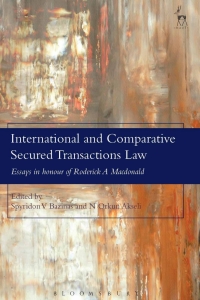 Imagen de portada: International and Comparative Secured Transactions Law 1st edition 9781509936687