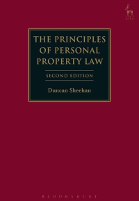 صورة الغلاف: The Principles of Personal Property Law 1st edition 9781509932221