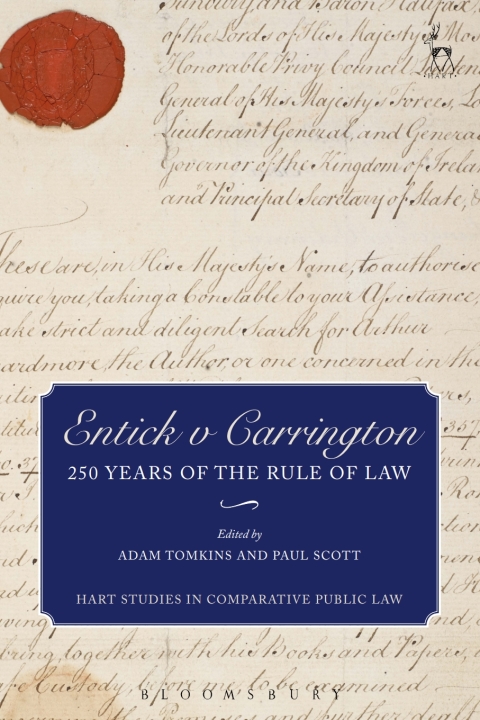 Cover image for book Entick v Carrington
