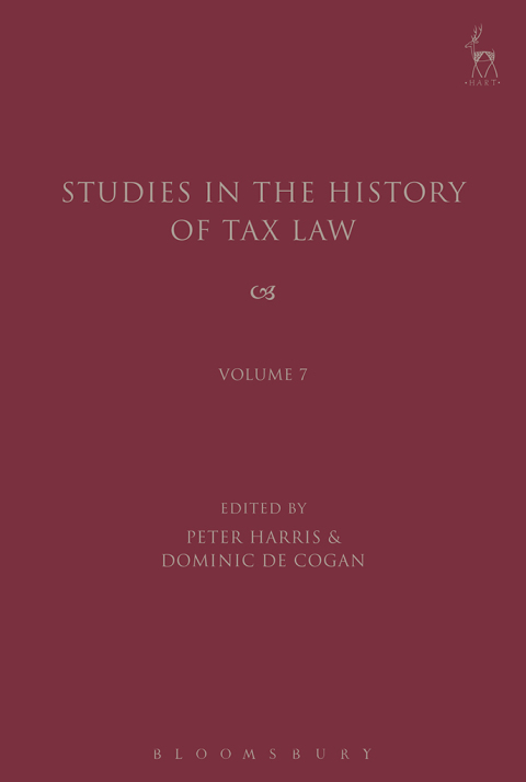Cover image for book Studies in the History of Tax Law, Volume 7