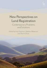 Cover image: New Perspectives on Land Registration 1st edition 9781509906031