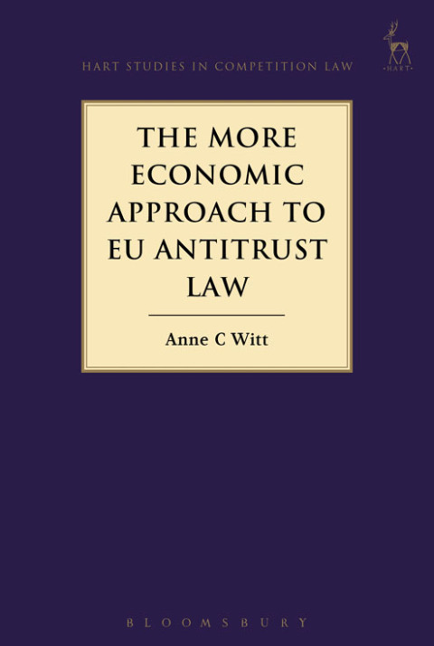 Cover image for book The More Economic Approach to EU Antitrust Law