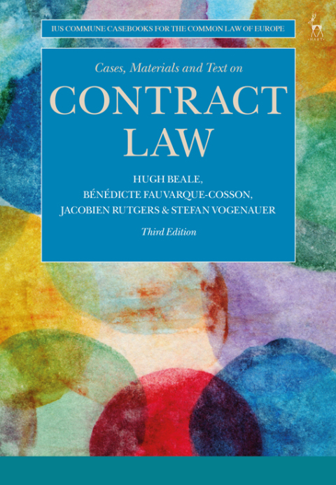 Cover image for book Cases, Materials and Text on Contract Law