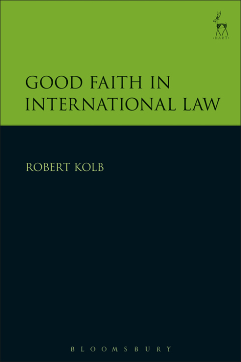 Cover image for book Good Faith in International Law