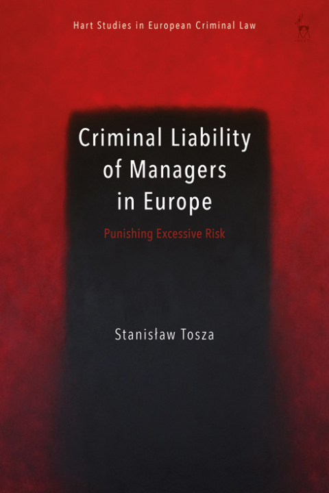 Cover image for book Criminal Liability of Managers in Europe
