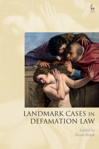 Imagen de portada: Landmark Cases in Defamation Law 1st edition 9781509946686
